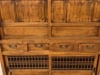 Taishō Period Mizuya Tansu Kitchen Chest in Sugi Wood with Sliding Door