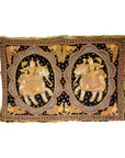19th Century Kalaga Tapestry with Stones, Sequins and Colorful Thread