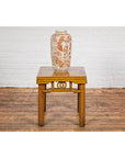 Chinese Vintage Japanese Kutani Style Vase with Flowers and Butterflies