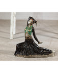 Art Deco Style Cold-Painted Dancer Sculpture After Demetre Chiparus