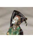 Art Deco Style Cold-Painted Dancer Sculpture After Demetre Chiparus