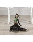 Art Deco Style Cold-Painted Dancer Sculpture After Demetre Chiparus