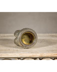 Assortment of Five Small Indian Repoussé Brass Decorative Dish Bowls