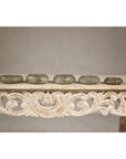 Assortment of Five Small Indian Repoussé Brass Decorative Dish Bowls