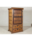 Meiji-era Mizuya Dansu, Circa 1900 – Kitchen Cabinet