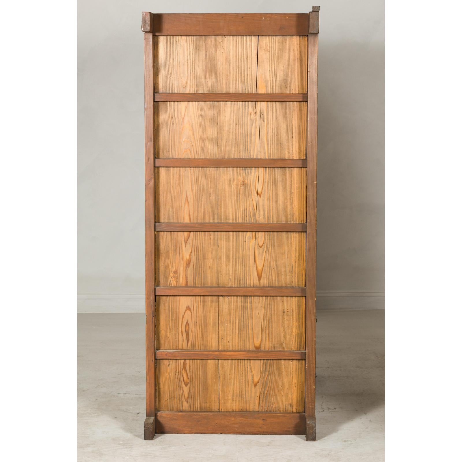 Meiji-era Mizuya Dansu, Circa 1900 – Kitchen Cabinet