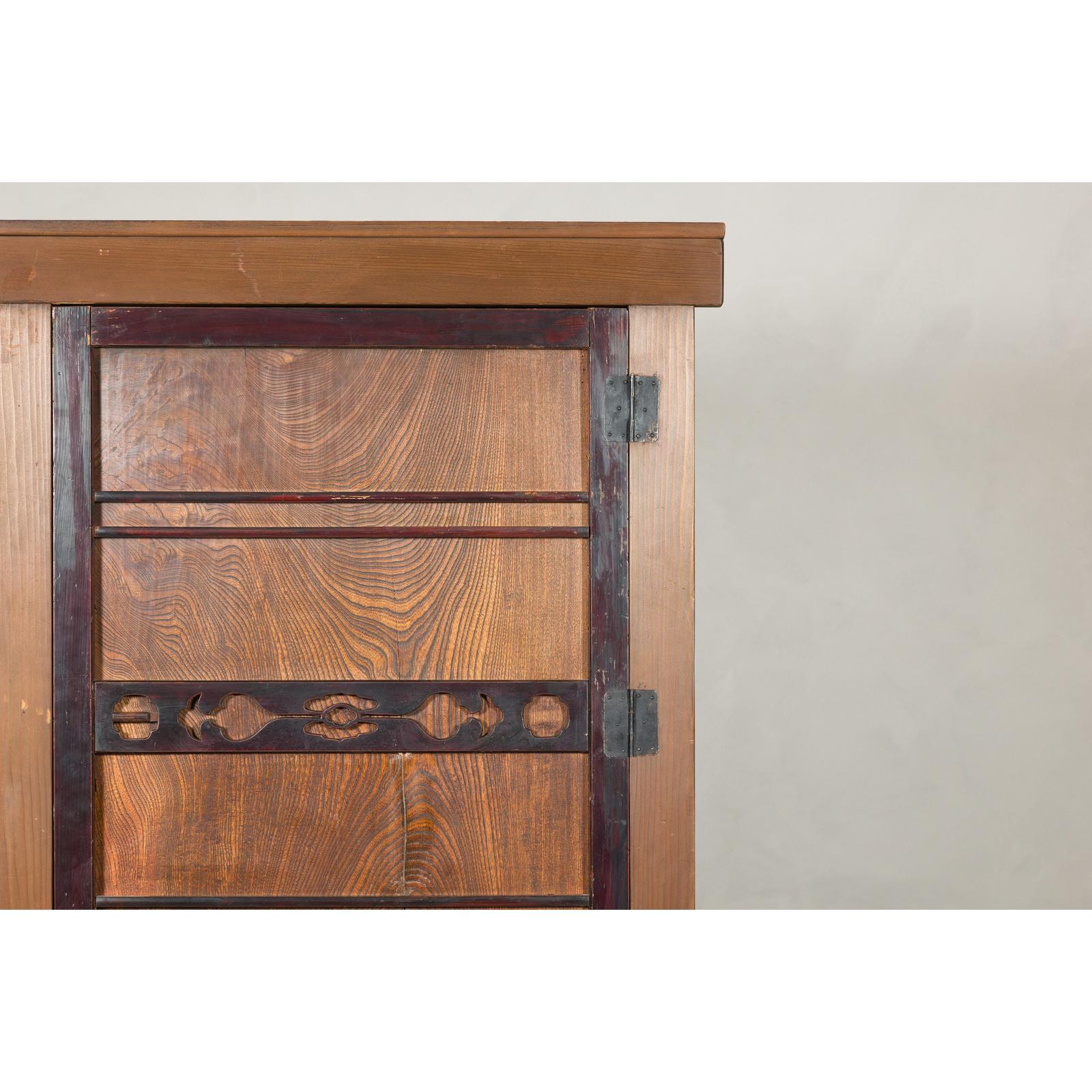 Meiji-era Mizuya Dansu, Circa 1900 – Kitchen Cabinet