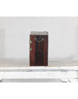 Lacquer Box with Mother-of-Pearl Inlay and Parquetry Drawers