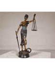 Bronze Lady Justice Statue-11. Asian & Chinese Furniture, Art, Antiques, Vintage Home Décor for sale at FEA Home