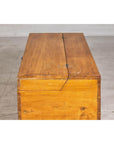 19th Century Yumu Storage Blanket Chest with Natural Lacquer, Late Qing Dynasty