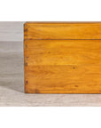 19th Century Yumu Storage Blanket Chest with Natural Lacquer, Late Qing Dynasty