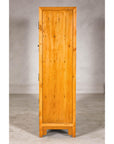 Late Qing Dynasty Two-Tone Burl Wood and Elmwood Compound Cabinet