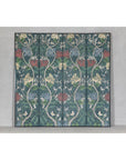Botanical Hand-Painted Room Divider with Vibrant Flowers and Vines, Vintage-4. Asian & Chinese Furniture, Art, Antiques, Vintage Home Décor for sale at FEA Home
