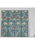 Botanical Hand-Painted Room Divider with Vibrant Flowers and Vines, Vintage-5. Asian & Chinese Furniture, Art, Antiques, Vintage Home Décor for sale at FEA Home