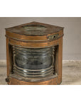 Nautical Tung Woo Starboard Ship Navigation Copper Lantern with Label