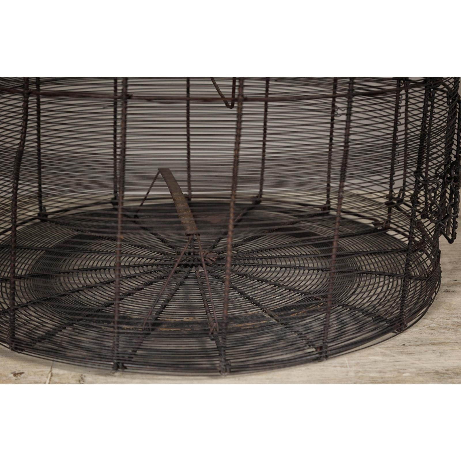 Decorative Vintage Round Metal Birdcage