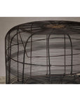 Decorative Vintage Round Metal Birdcage
