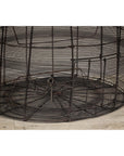 Decorative Vintage Round Metal Birdcage