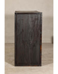 Early Meiji Keyaki Sendai Isho-Dansu Chest with Iron Hardware and Storage