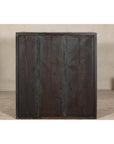 Early Meiji Keyaki Sendai Isho-Dansu Chest with Iron Hardware and Storage