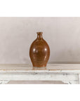 Antique Japanese Meiji Period Brown Monochrome Jar, 19th Century Collectible-11. Asian & Chinese Furniture, Art, Antiques, Vintage Home Décor for sale at FEA Home