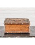 Antique Wooden Box with Diamond Motifs and Wave Patterns-18. Asian & Chinese Furniture, Art, Antiques, Vintage Home Décor for sale at FEA Home