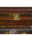 Qing Dynasty Hinged Box with Brass Hardware