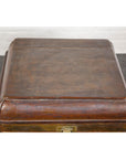 Qing Dynasty Hinged Box with Brass Hardware