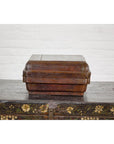 Qing Dynasty Hinged Box with Brass Hardware