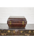 Qing Dynasty Hinged Box with Brass Hardware