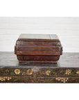 Qing Dynasty Hinged Box with Brass Hardware