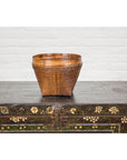 Vintage Hand Woven Rattan & Bamboo Basket, Sold Each-14. Asian & Chinese Furniture, Art, Antiques, Vintage Home Décor for sale at FEA Home