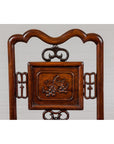 Qing Dynasty Period Rosewood Side Chair with Carved Splat and Grapevine Motif-4. Asian & Chinese Furniture, Art, Antiques, Vintage Home Décor for sale at FEA Home