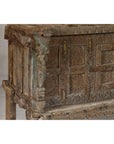 Antique Damachiya Wedding Cabinet on Legs with Carved Décor