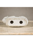 Vintage Petite Blanc de Chine Porcelain Cat Figure