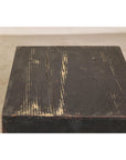 Qing Dynasty Elmwood Blanket Chest with Black Lacquer Finish and Brass Accents