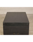 Antique Style Hand-Painted Trunk with Scenic Decor, Early 20th Century