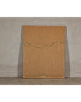 Midcentury Minimalist Botanical Print in Custom Gold Frame under Glass