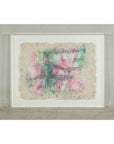 Ethereal Leanne Weissler Abstract Painting in Lucite Box Frame, Pastel Hues-2. Asian & Chinese Furniture, Art, Antiques, Vintage Home Décor for sale at FEA Home