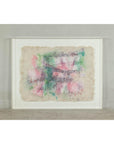 Ethereal Leanne Weissler Abstract Painting in Lucite Box Frame, Pastel Hues-3. Asian & Chinese Furniture, Art, Antiques, Vintage Home Décor for sale at FEA Home