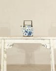 Blue and White Porcelain Teapot with Mythical Qilin and Auspicious Cloud Motifs