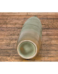 Tall & Slender Green Glazed Ceramic Vase