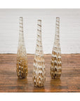 Three Slender Vases with Brown & White Drip, Sold Each-7. Asian & Chinese Furniture, Art, Antiques, Vintage Home Décor for sale at FEA Home