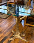 Bronze Tree Table in Gold Patina-4. Asian & Chinese Furniture, Art, Antiques, Vintage Home Décor for sale at FEA Home