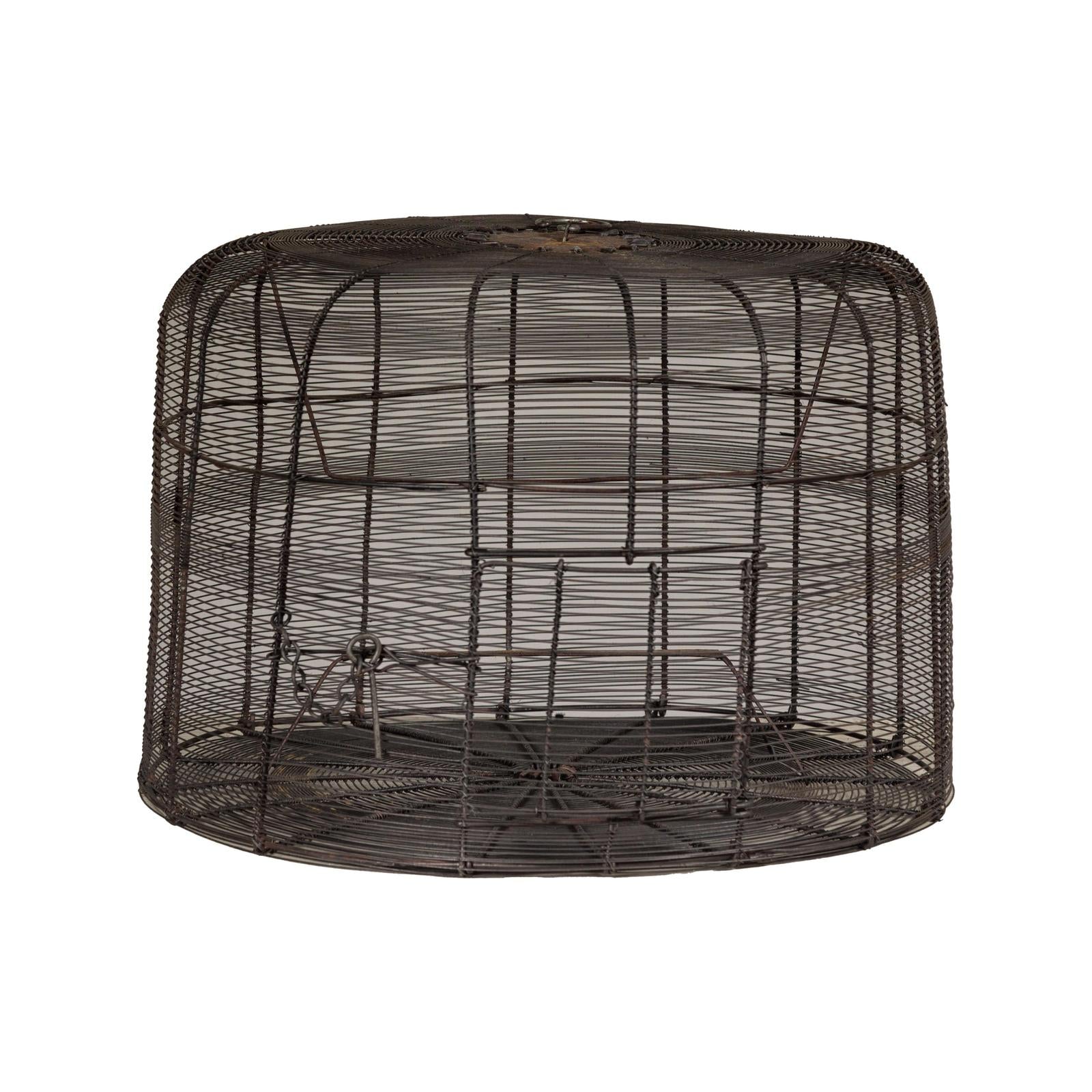Decorative Vintage Round Metal Birdcage