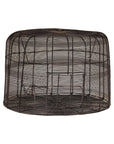 Decorative Vintage Round Metal Birdcage