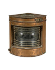 Nautical Tung Woo Starboard Ship Navigation Copper Lantern with Label