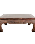 Vintage Asian Distressed Wood Coffee Table-1. Asian & Chinese Furniture, Art, Antiques, Vintage Home Décor for sale at FEA Home