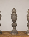 Set of Three Vintage Indian Silver-Plated Embossed Vessels, additional gallery view 11