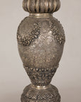 Set of Three Vintage Indian Silver-Plated Embossed Vessels, additional gallery view 14